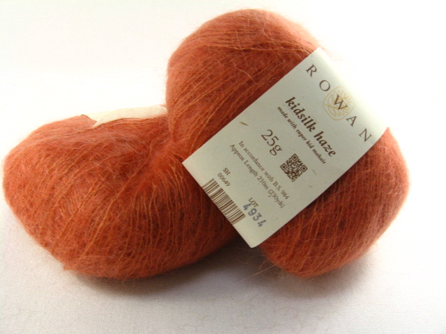 オレンジ Kid Silk 5玉 仲良く ROWAN