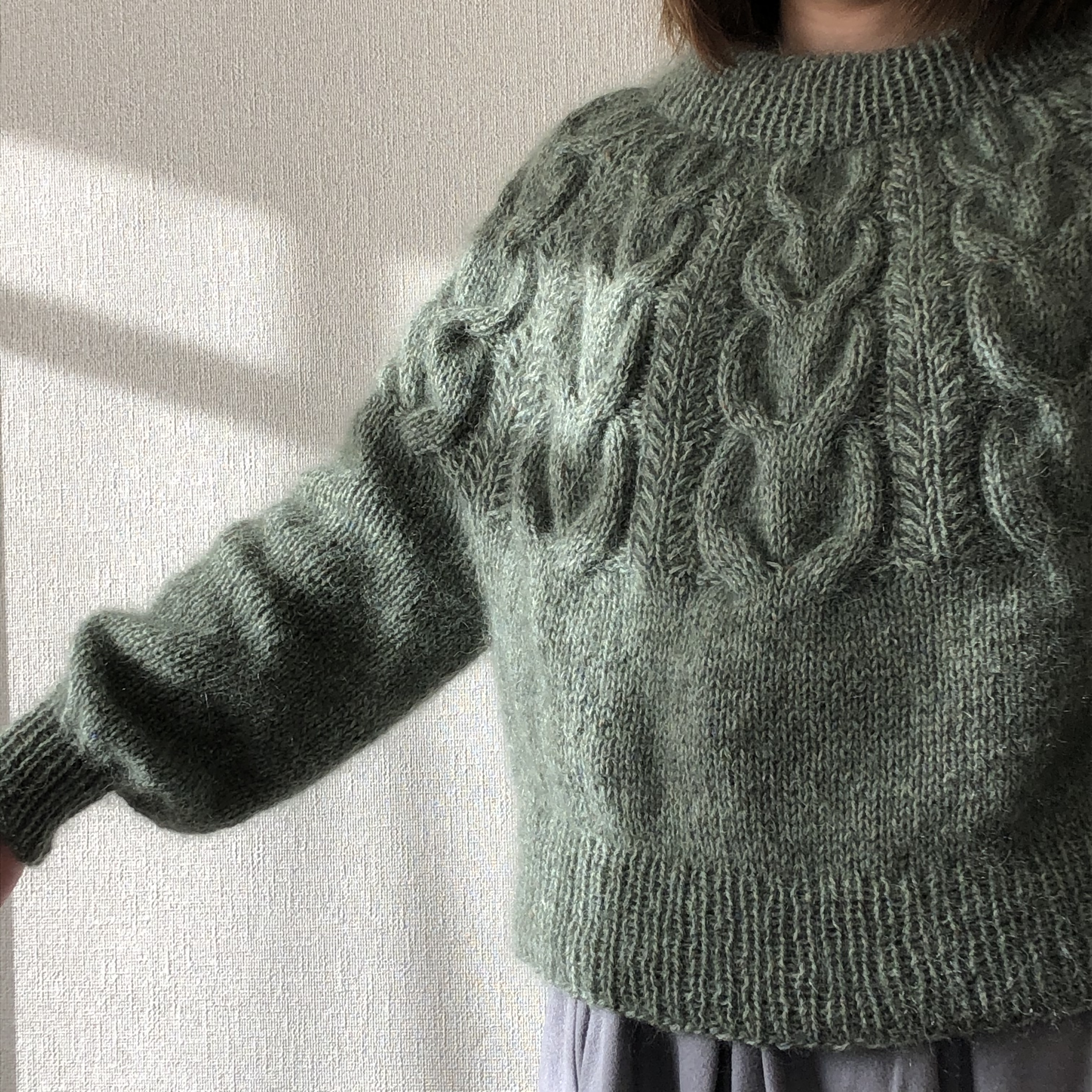 世界の毛糸 ユニオンウール 毛糸ｗｅｂ通販 Snowy Forest 雪に覆われた森のセーター